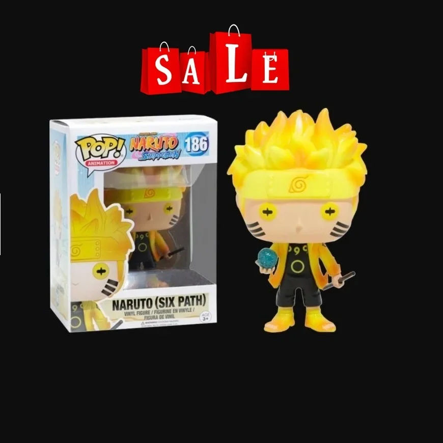 سعر الصخور السفلي FUNKO POP NARUTO Shippuden Six Path 186 #   الرسوم المتحركة الفينيل الشكل جمع نموذج اللعب شحن مجاني #1