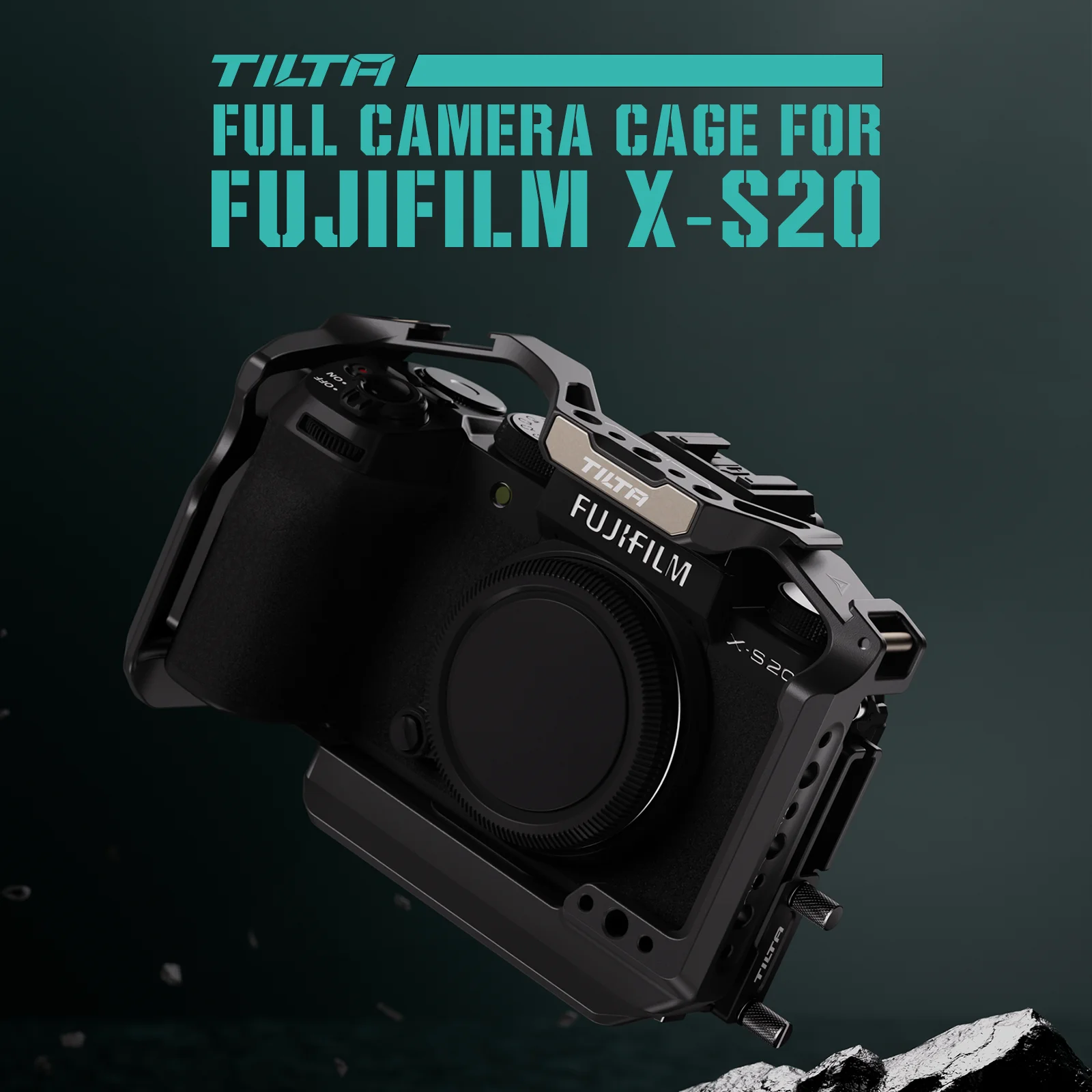 Полный корпус камеры TILTA X-S20 для Fujifilm X-S20 — черный TA-T52