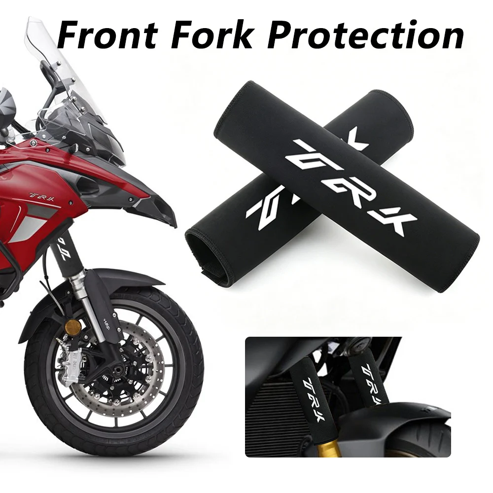 Motorcycle Front Fork Protection For Benelli TRK502X TRK551 TRK702X TRK 502 X 552 800 902 Shock Absorber Dust-proof Protector