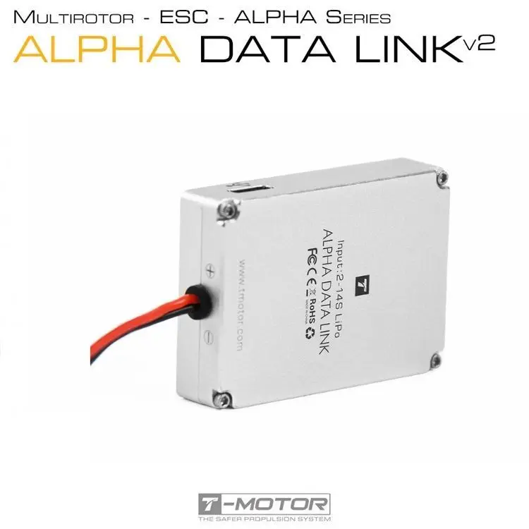 TMotor ALPHA series ESC data collection recorder, black box, firmware upgrade DATA LINK