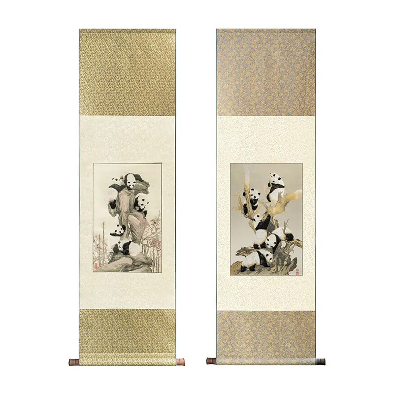 لوحة إطار Shu Jiang Jin Yuan الحريرية على الطراز الصيني هدية لوحة تزيين المنزل