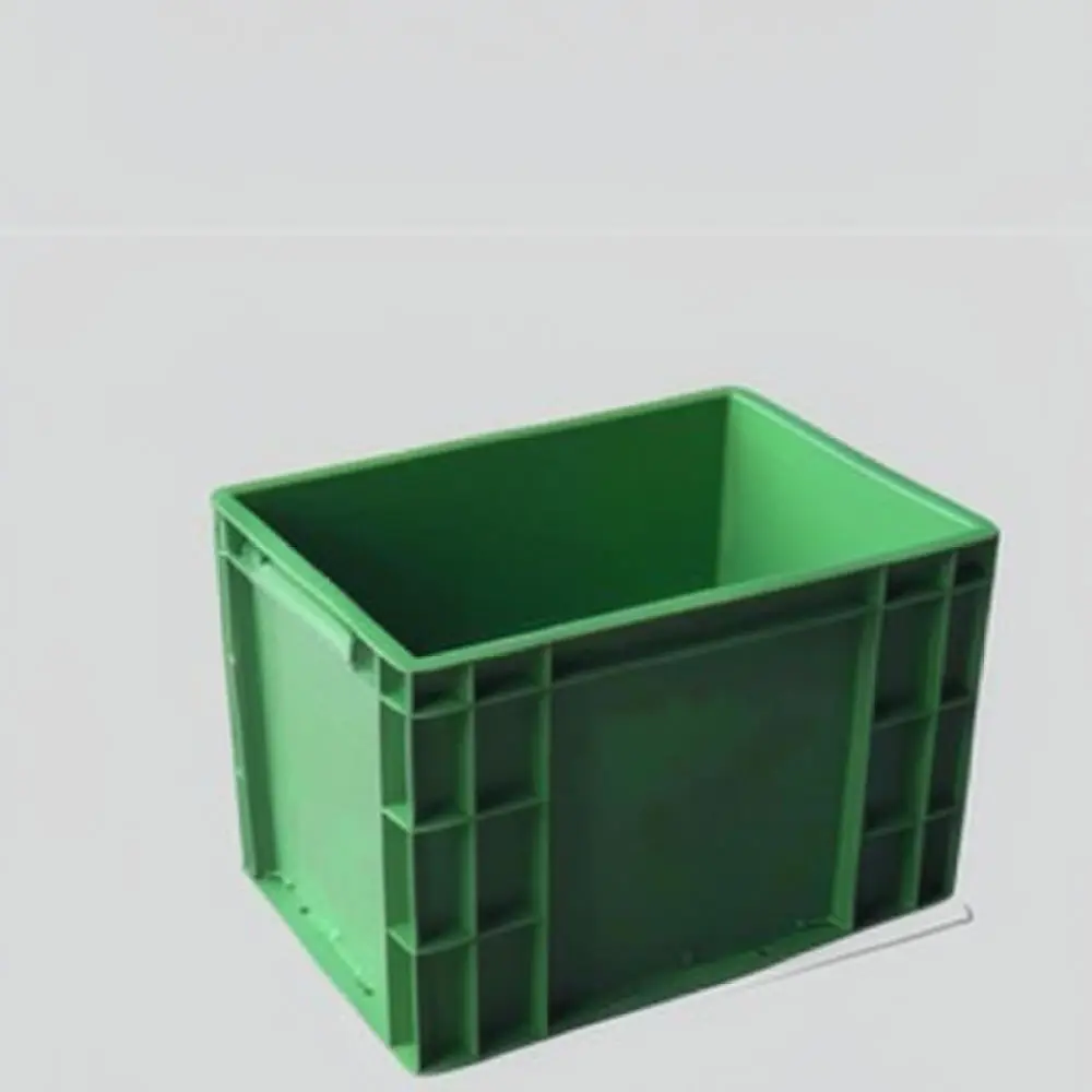 Industrial Grade Plastic Turnover Bin Rectangular Heavy Duty Storage Crate For Logistics Warehouse Tool Organizer
