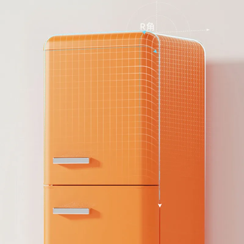 Retro refrigerators, full range of single-door refrigerated small refrigerators, household small mini mini refrigerators