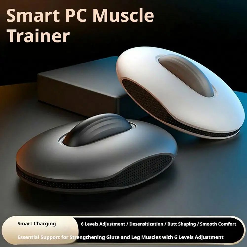 Rechargeable Pelvic Floor Muscle Trainer Core Training Muscle Stimulator Repair Exerciser Prostate Muscle Massage Men Women