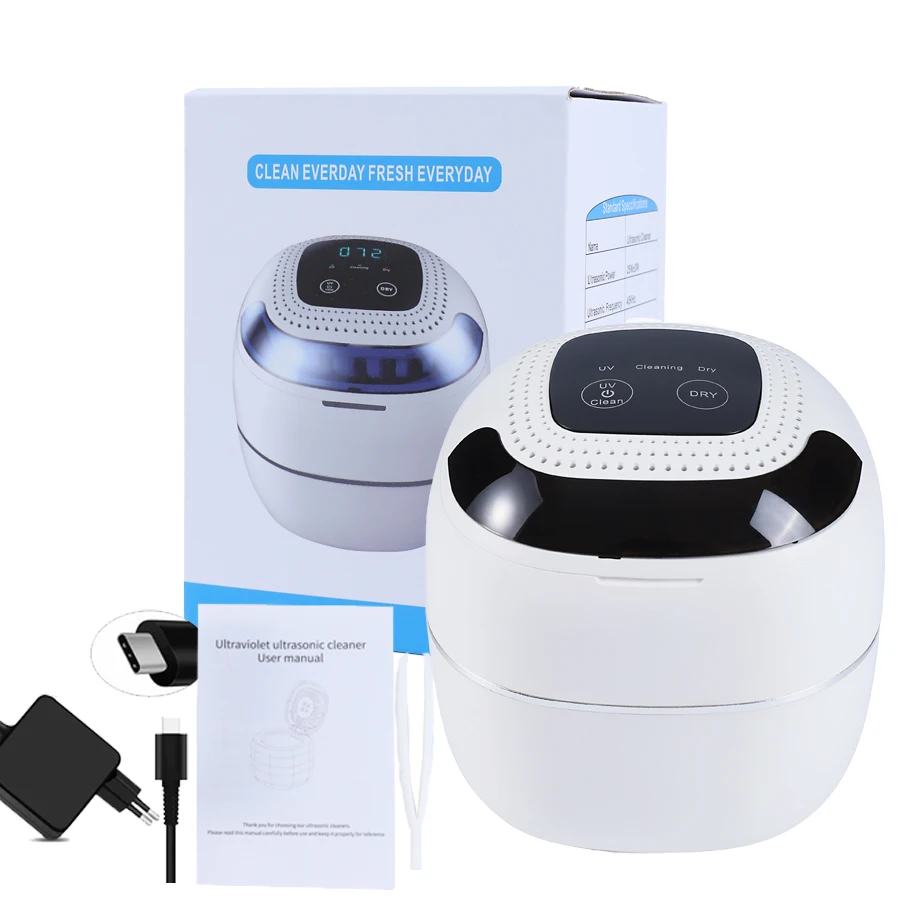 Portable Ultrasonic Cleaner UV & Fan drying Dental Pod Ultrasonic Cleaner Machine