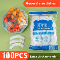 Fruit and Vegetable Plastic Wrap Storage Bag Disposable Food Cover Elastic Food Bowl Protective Covers Fresh-keeping Film Bag