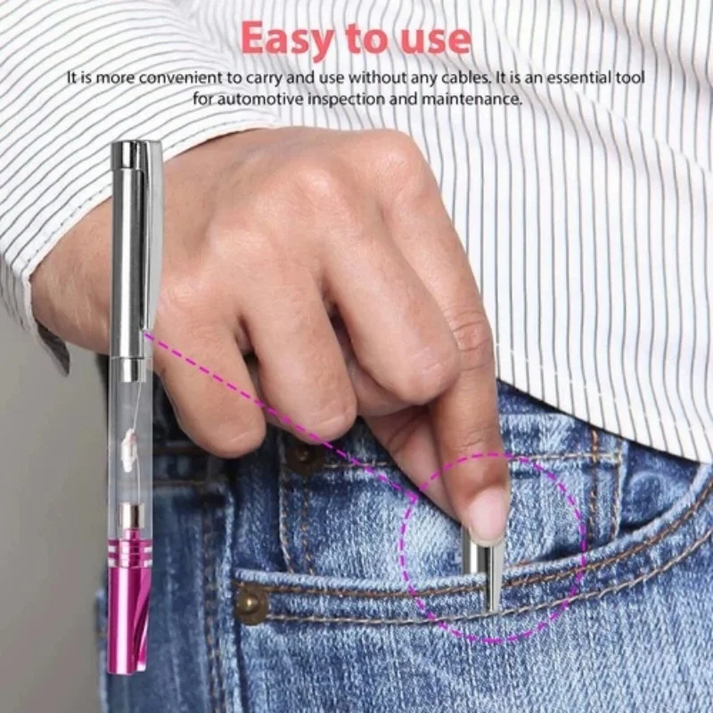 Car Spark Plug Tester Ignition System Diagnostic Tool Portable Auto Ignition Check Pen Coil Engine Inline Tester Test Tool