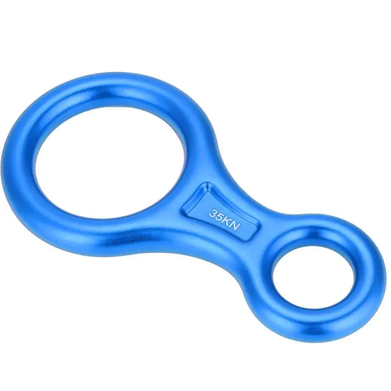 35KN Figure 8 Descender for Rock Climbing - Rappelling Gear