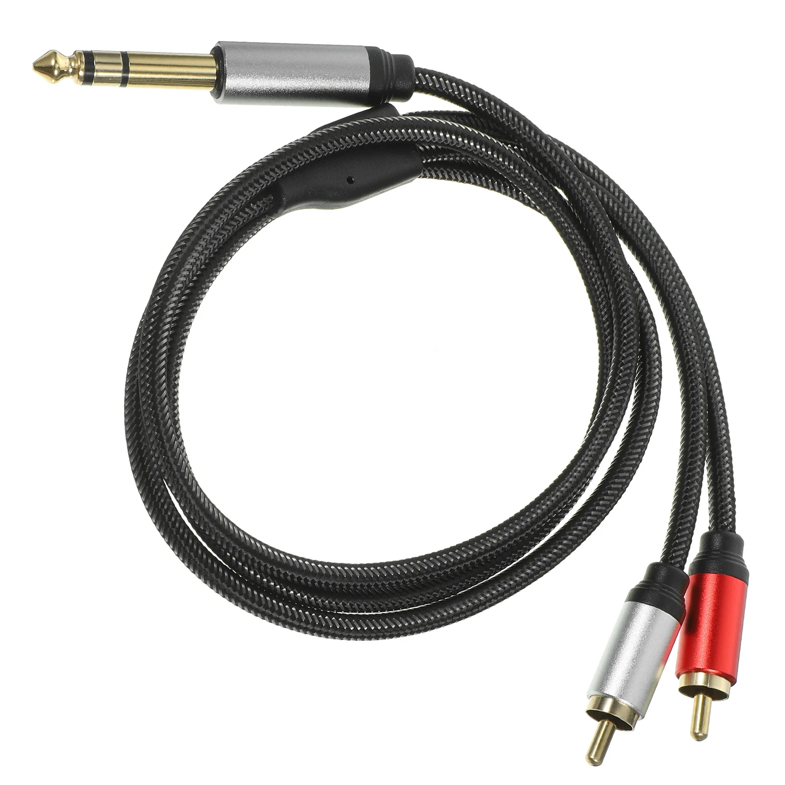 

Premium Guitar Microphone Audio Amplifier Wire Signal Patch Cord 3 Pin Xlr Male To Dual Male Connector Durable Flexible Adapter