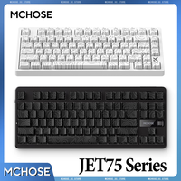 MCHOSE Jet 75 Hall Effect Magnetic Switch Gaming Keyboard Topographic Keycaps Kailh Magnetic God Switch Customized Hot Swappable