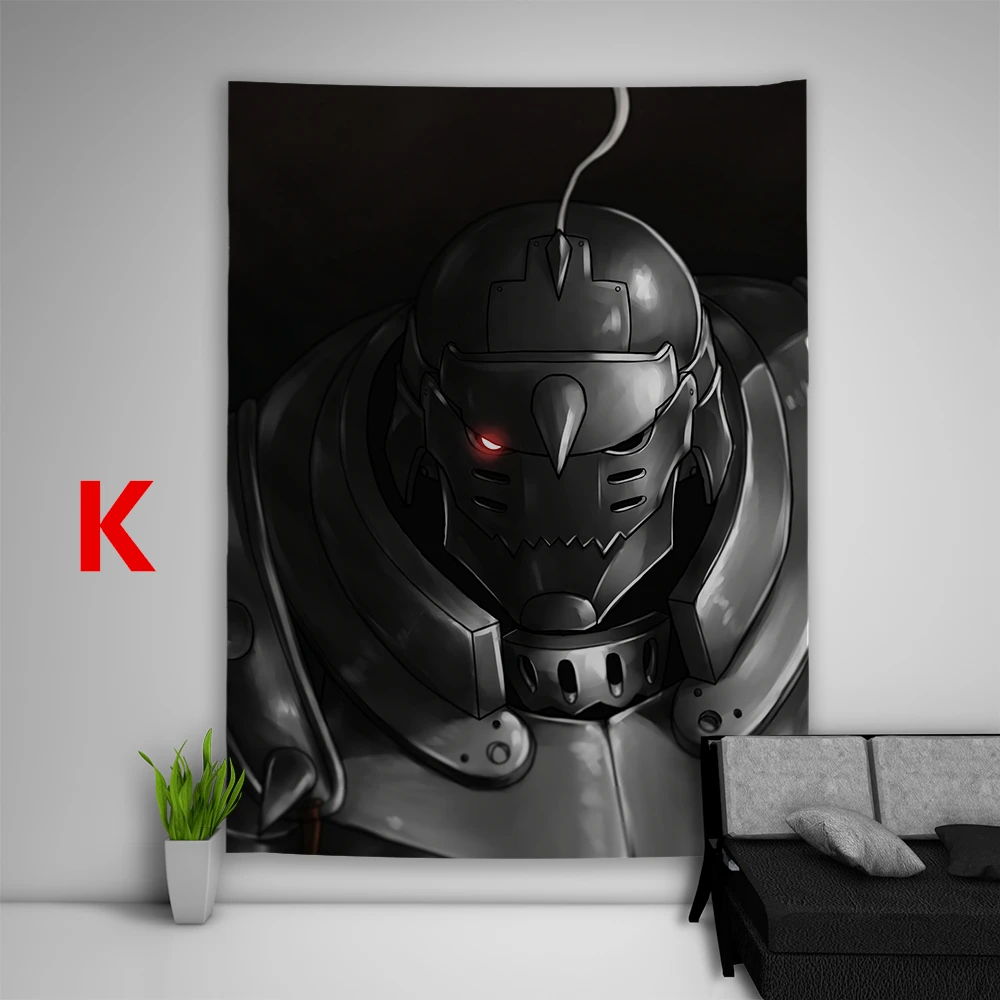 Canvas Painting Living Room Decor Pictures Bedroom Home Decor Fullmetal Alchemist Edward Alphonse Elric Wall Art Prints Posters