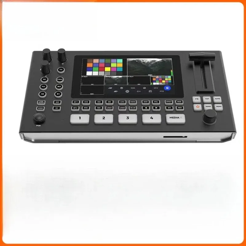 Guide station, switcher, live broadcast all-in-one machine 5-channel multi-position switcher