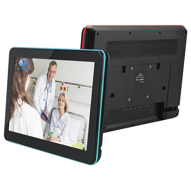 Tablet Android 13.3 Inci 14 Inci Layar Sentuh Ips Tablet Pc Nfc Poe Pemasangan Dinding Tablet Android 11