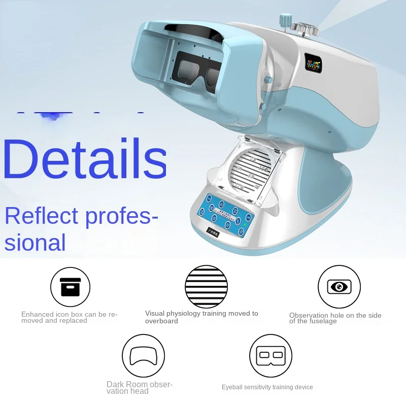 Spedizione gratuita Dynamic Amblyopia Treatment Composite Instrument Household irregolare Squint Eye Vision reduction Training