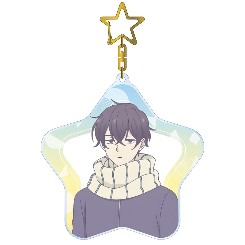 Wholesale Tadaima Okaeri New Style Anime Crylic Pendant Keychains Cartoon Display Handmade for Backpack Gift Accessory 6cm