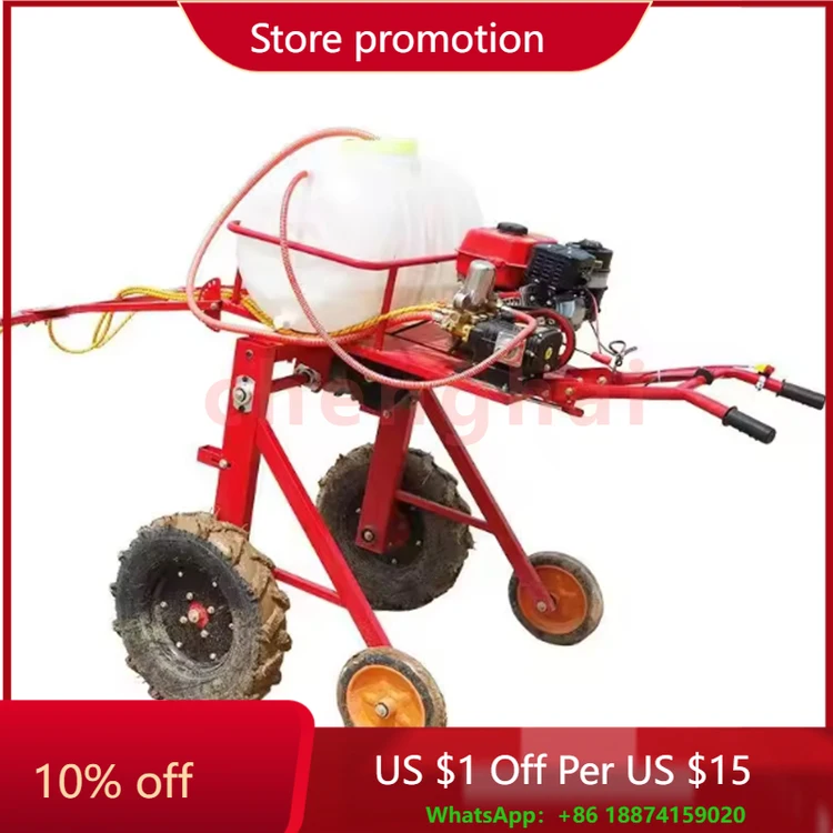 

4 колеса в Африке, горячее посева, 100 л, сельскохозяйственный опрыскиватель/тракторные опрыскиватели, дизельный бензиновый двигатель, ручной распылитель