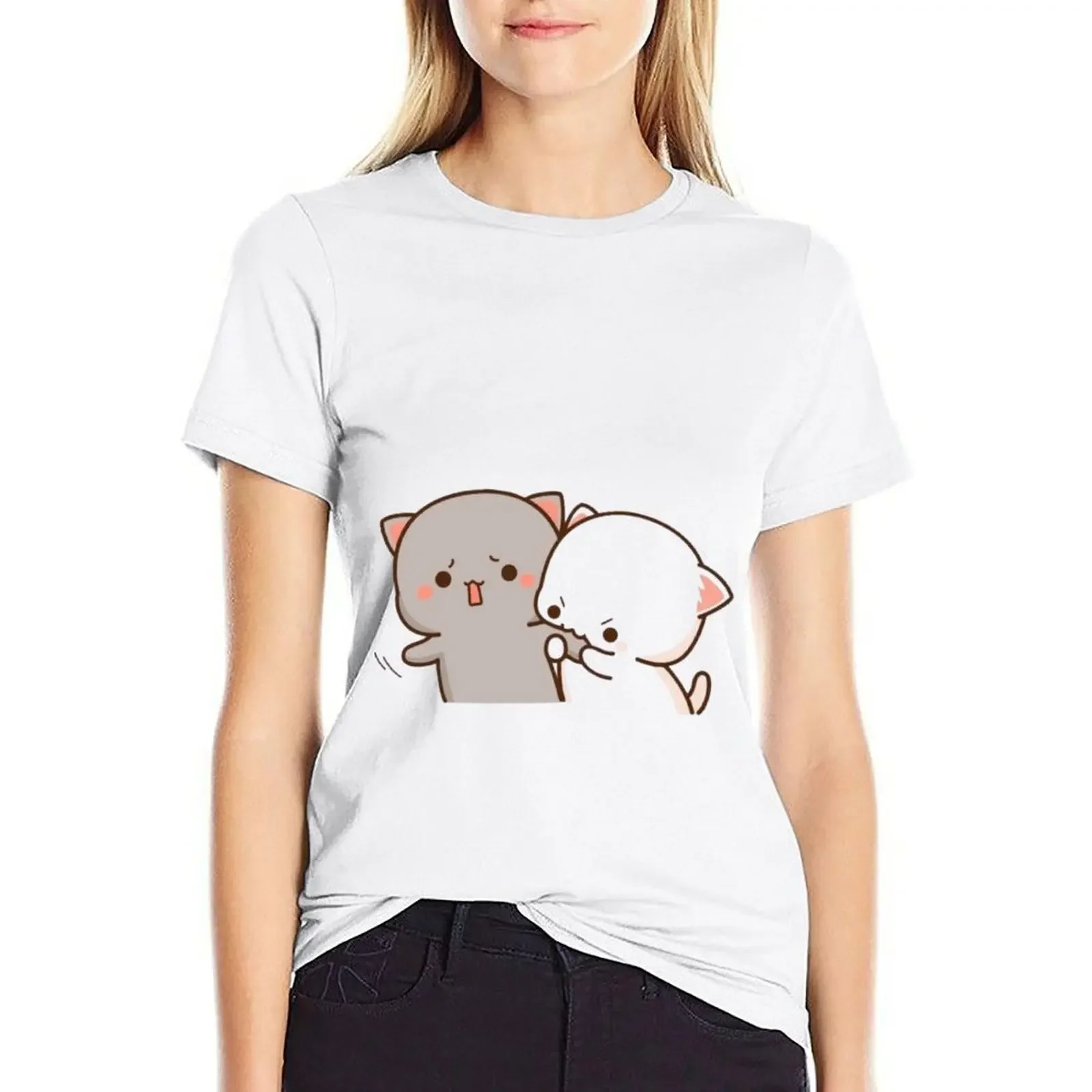 

bubu dudu T-shirt oversized funny Women t-shirts