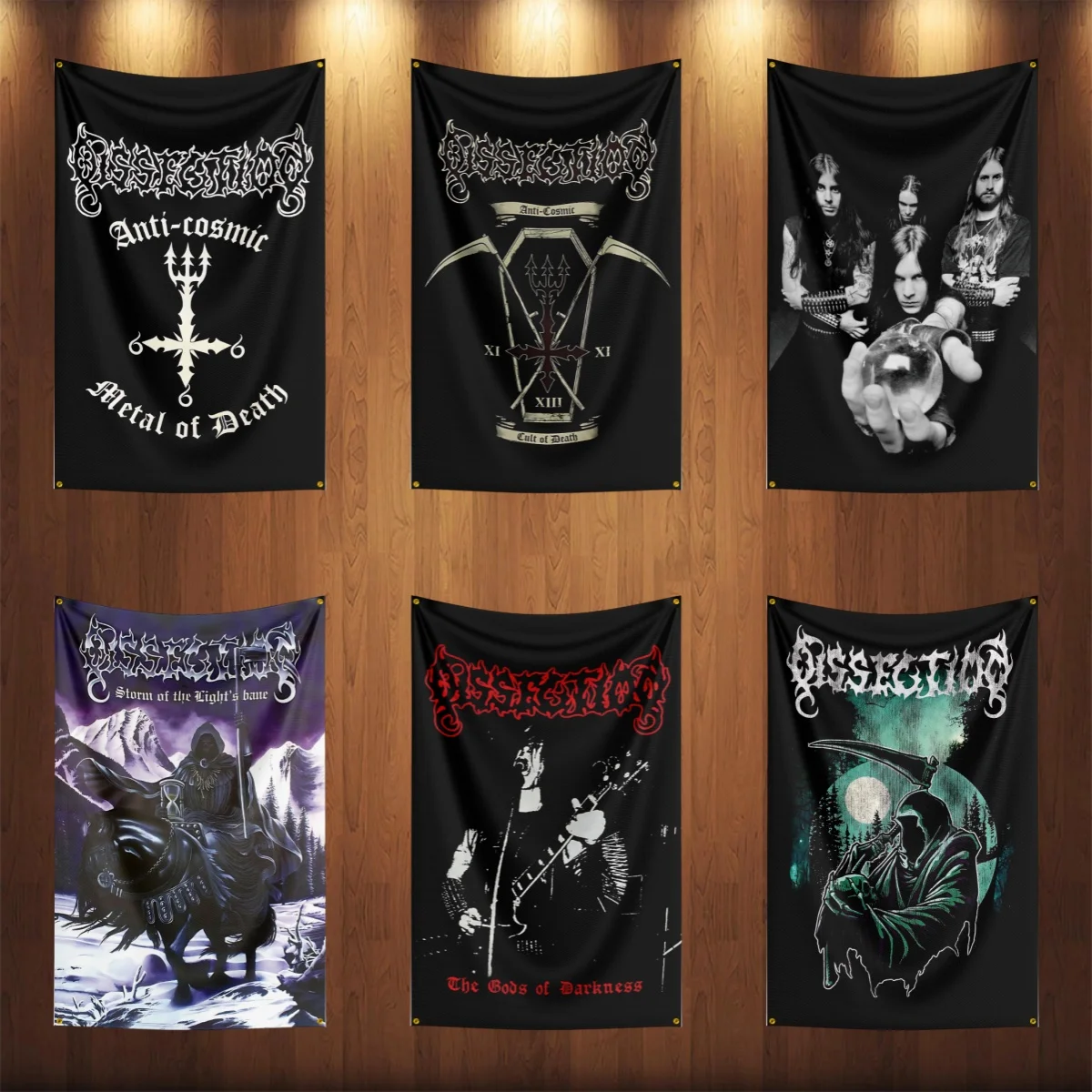 

3x5 Ft Heavy Rock Band D-Dissections Flag Polyester Digital Printing Banner for Bedroom Wall Art Out Door Tapestry Decora