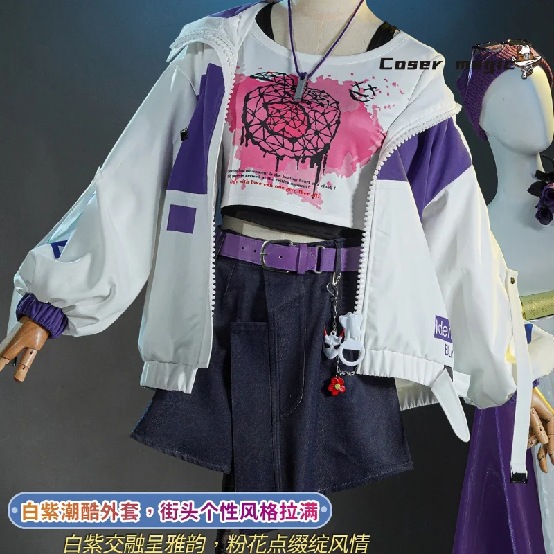 

Identity V Tracy Reznik Mechanic Cosplay Costume BLK Uniform Halloween Carnival Party Christmas Play Role Clothes Clothing