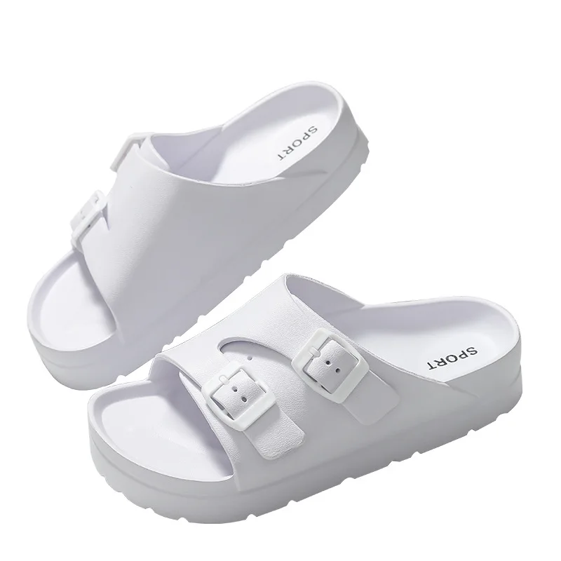 EVA platform slippers women's new summer wear casual muffin sandals indoor bathroom non-slip flip-flops