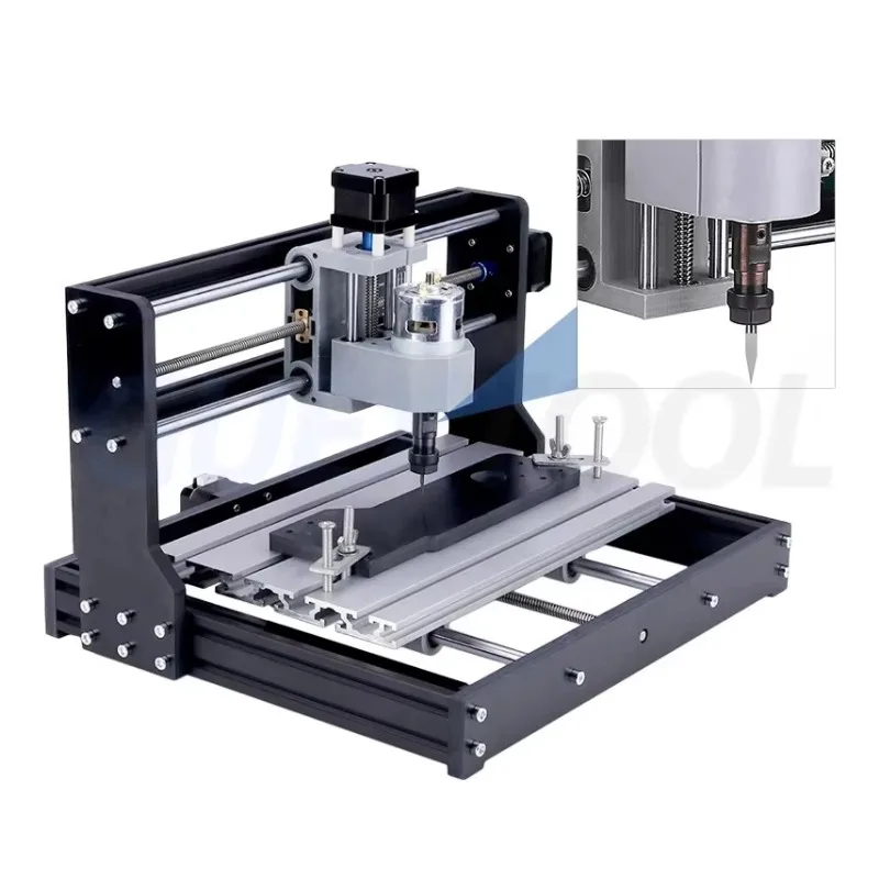 

Newly CNC3018pro Laser Engraving Machine Three Axis Small CNC Engraving Machine Woodworking Engraving Machine RRBL Control