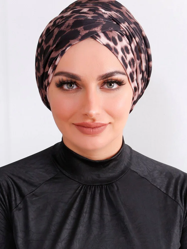 Soft Jersey Hijab Undercap Islam Instant Underscarf Neck Cover Headband Turban For Women Muslim Bonnets