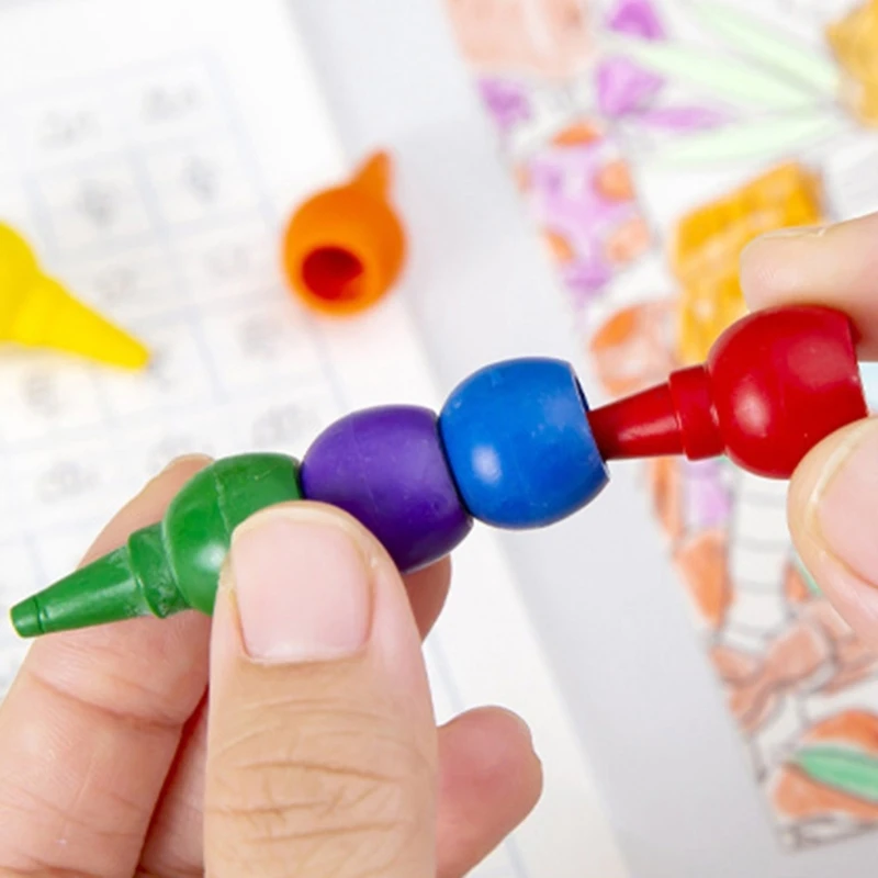 أقلام عيد الميلاد مع علبة أقلام وممحاة ومبراة ومسطرة للأطفال الأولاد والبنات