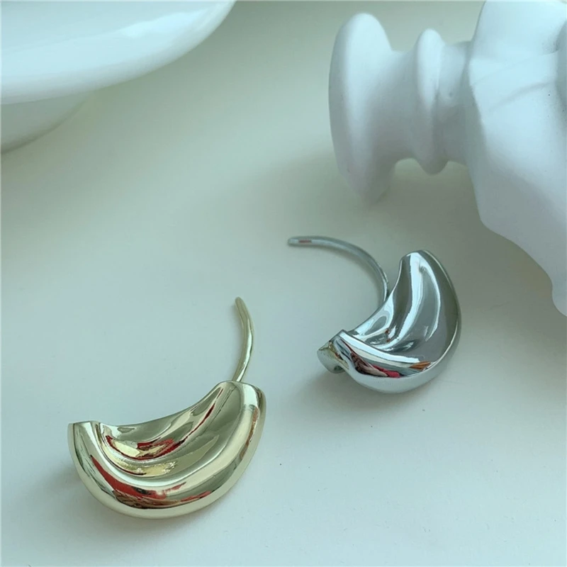 Semicircular Cuff Earrings Clip on Earring Wrap Ear Cuffs Ear Clip Cuff Earring