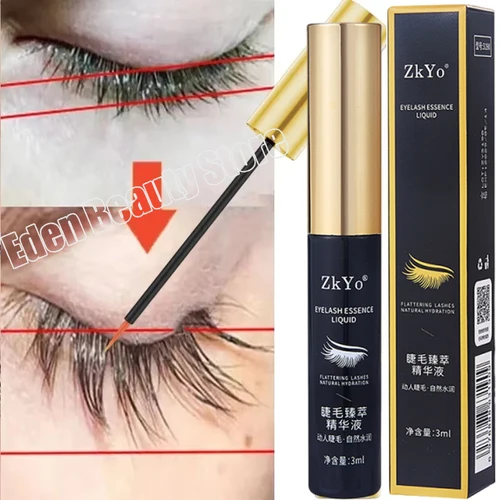 Suero de crecimiento rápido de cejas, producto antipérdida de cabello para pestañas, previene la calvicie, alargamiento más grueso, maquillaje de cejas