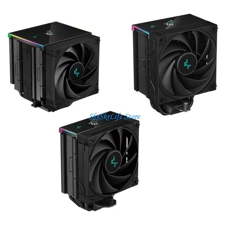 E65E PC Cooling Fan Silent Control Computer Cooler untuk LGA Common Plat