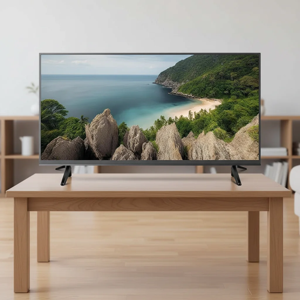 New Universal TV Base Stand Legs With Screws Black Television Tabletop Foot TV Stand Leg Base Bracket Living Room