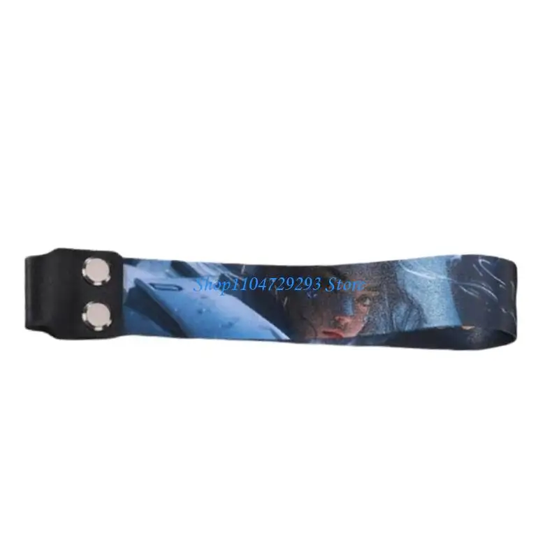 Y2GD Portable And Durability Keyboards Strap Keyboards Rope With Anime Character Printing Keyboards Decorations
