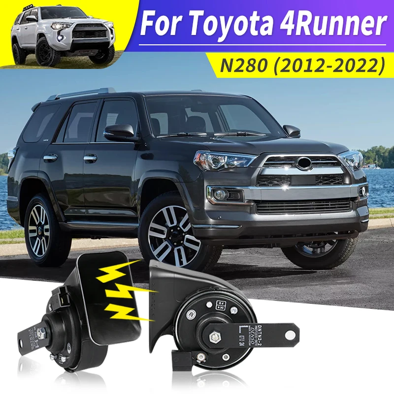 

2012-2022 для Toyota 4runner N280 аксессуары для модификации улитки высококачественный передний динамик Средний тройной гудок 2021 2020 2019