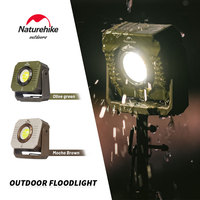 Naturehike Camping Light Outdoor Floodlight LED Work Light Waterproof Rechargeable Portable Magnetic Tent Lamp 48h Endurance