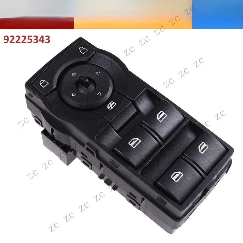S+ 92225343 Master Power Window Switch for Holden Commodore VE W / Red Illumination 4