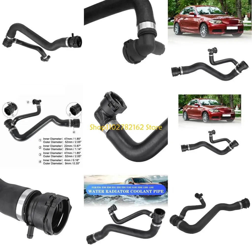 

547B Radiator Cooling Water Hose Pipe 1712753176 for F30 E84 E88 E90 E91 E92 E93 316i