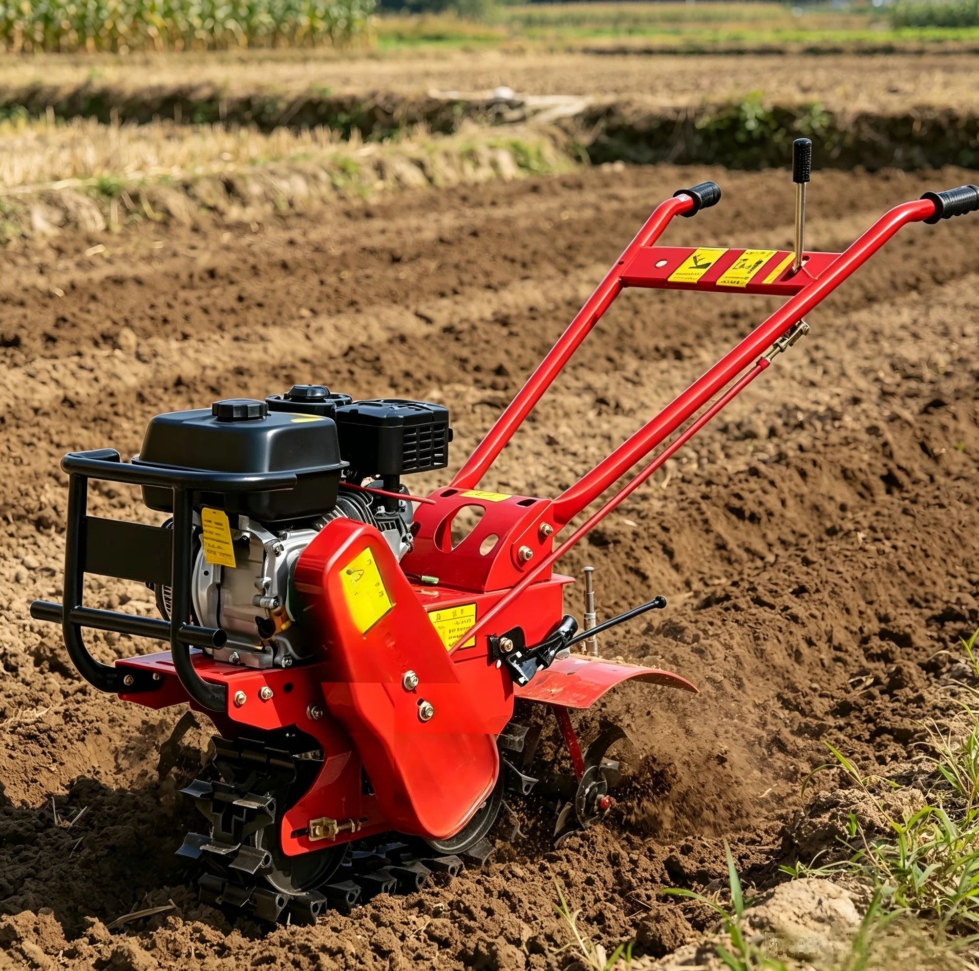 Hot Sale Petrol Rotary Cultivator / Diesel Mini Tiller Power Tiller, Cheap Price Plowing Machine Rotary Orugas Microcultivador