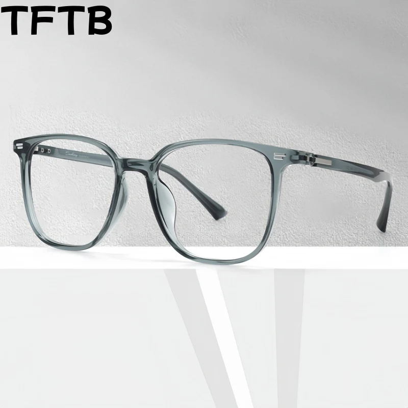 

Оправа для очков TFTB Retro Oval, мужская, из высококачественного TR90, круглая, новая модная модель, простой дизайн, ультралегкие, стильные очки для женщин H1082B