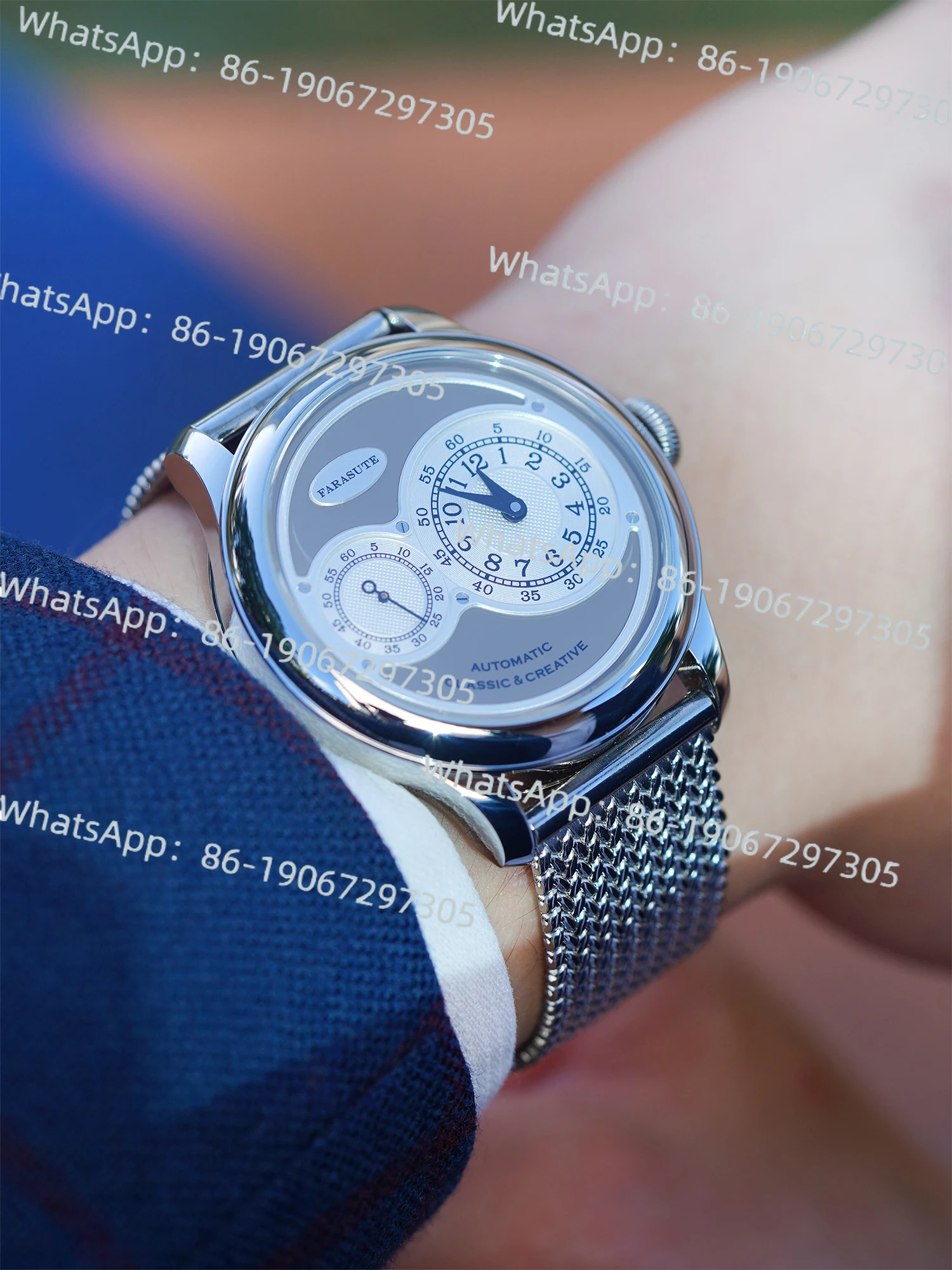 

Automatic Mechanical Watch Men's Waterproof Business Commuter Gift Genuine