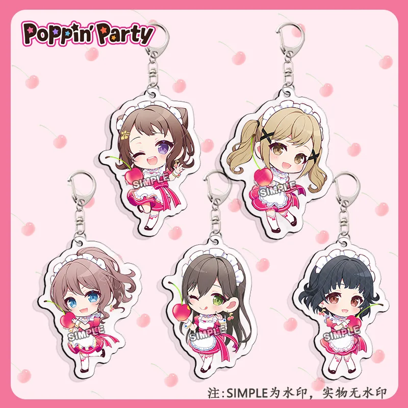 

Bang G Poppin Party Anime Acrylic Stand Model Plate Decoration Desk Figure Display Friends Gifts Newly Sale Products Cartoon