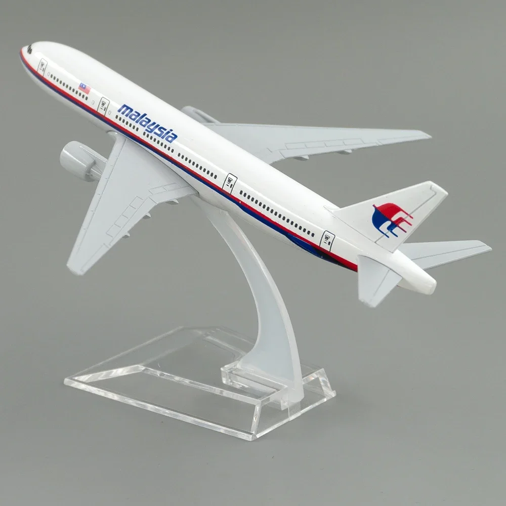 1/400 Legering Vliegtuigen Boeing 777 Malaysia Airlines 16 cm Vliegtuig B777 Model Speelgoed Kinderen Cadeau voor Collectie Decoratie