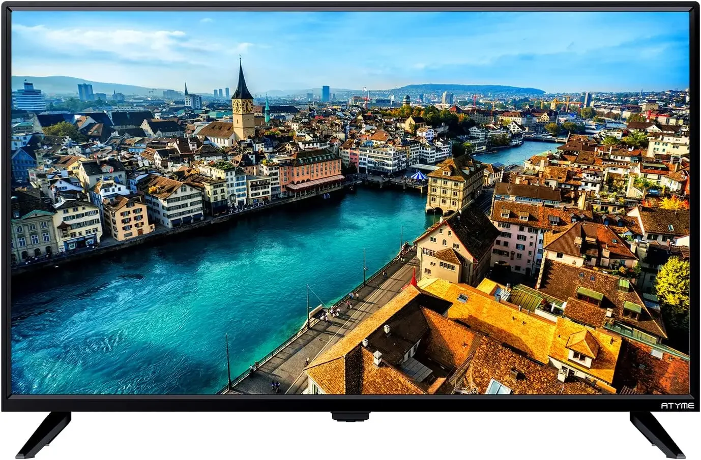 32 بوصة فئة 60 هرتز 720p HD LED TV شاشة مسطحة 1 * USB 3 * HDMI 1 * VGA ARC ثنائي القناة 8 واط مكبرات الصوت مراقبة التلفزيون 320GM5HD