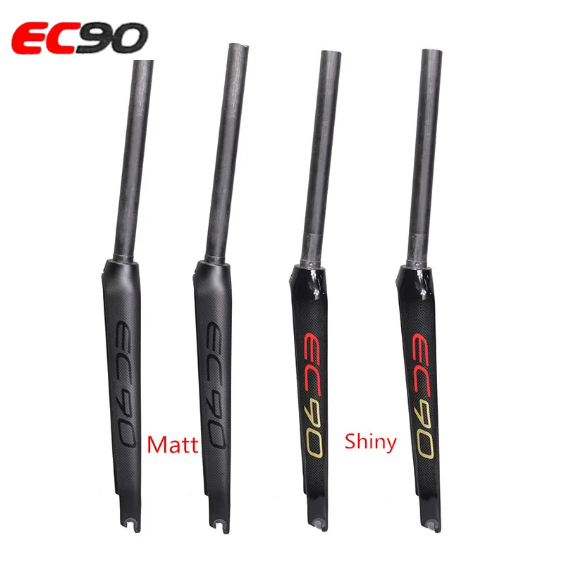 2020 EC90 Carbon Road Bicycle Front Fork Dead Flying Bike Front Fork UD 700C 1-1/8 3K Matt Shiny Cycling Accessories 28.6MM ﻿