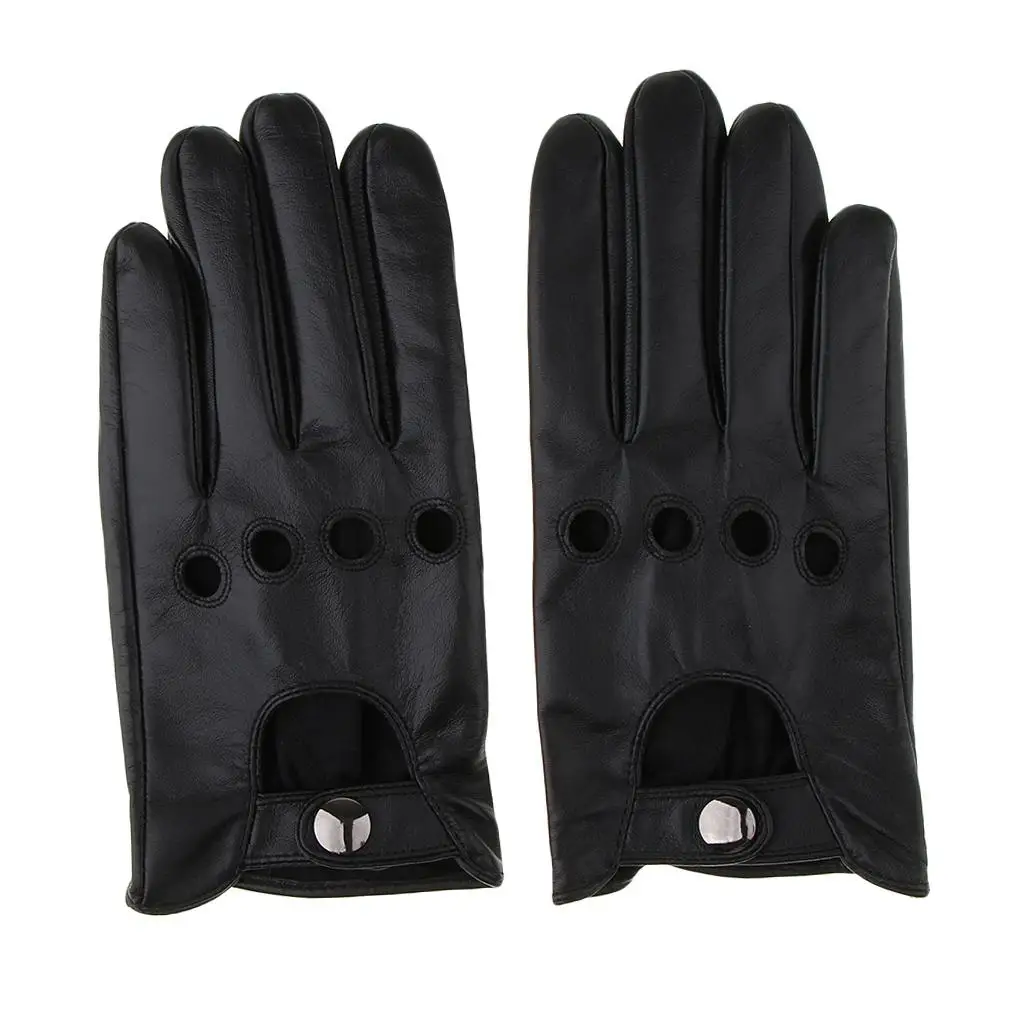 Touch Screen Winter Motorcycle Gloves for Men Real Leather Classic Driving Gloves for Performance Ride
