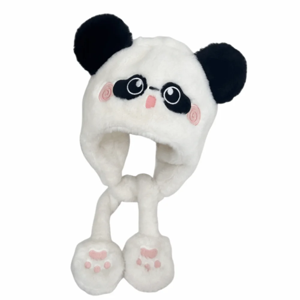 

Kawaii Baby Ear Protection Hat Lamb Windproof Children's Pullover Cap Thickened Coldproof Cartoon Beanie Caps for Boys Girls