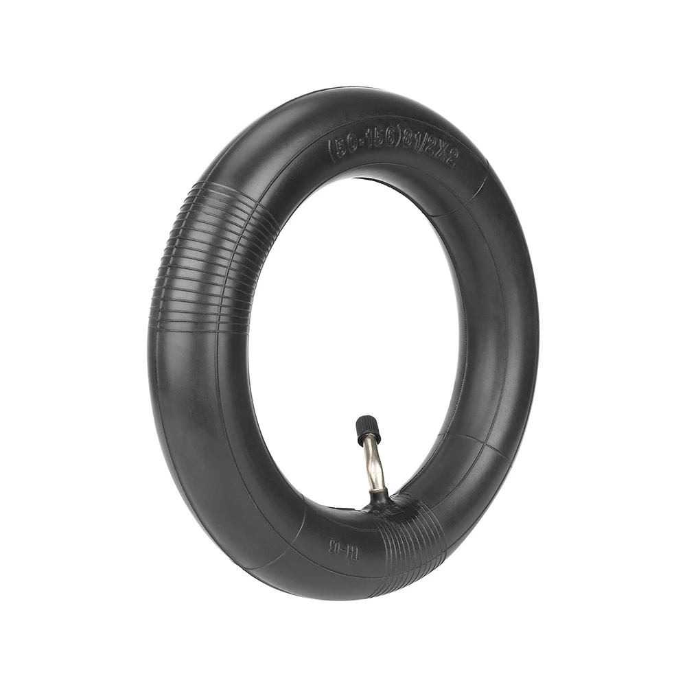 8 1/2*2 Inner Tube 45 Degree Valve Tube For Electric Scooters Butyl Rubber Material Easy Installation Long-lasting Performance