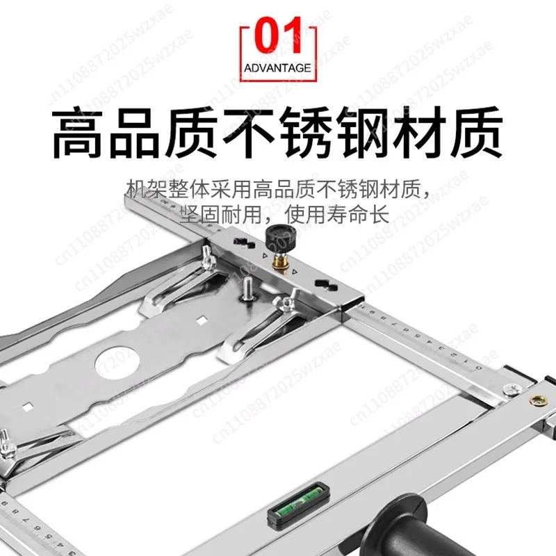 Multifunctional cutting board artifact hand saw woodworking cutting machine small base modification frame positioning backer