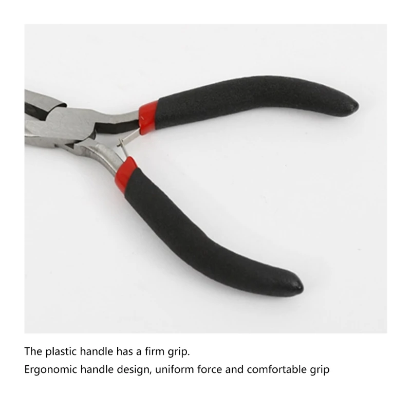 Pince à nez à aiguille longue, coupe latérale, outil précision travail, outils réparation d'électricien, livraison