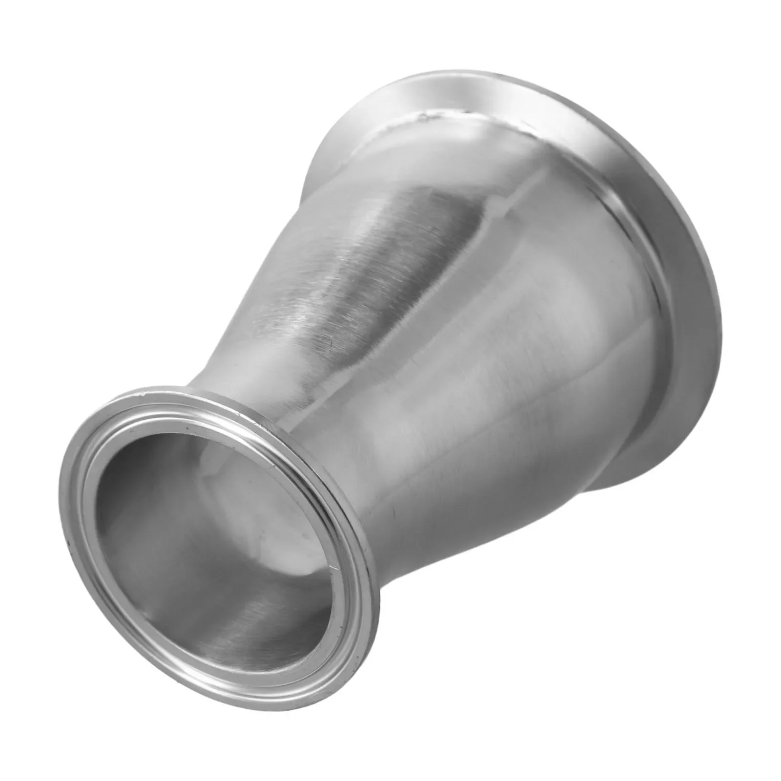304 Stainless Steel 3 X 2 Reducer Tri Clamp Beer Production Easy Installation For Sanitary Pipes Non-permanent Sealing