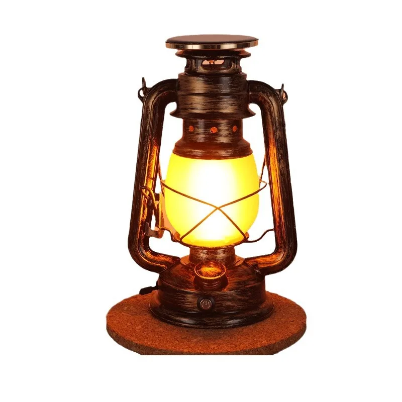 

Solar powered horse lamp night lamp outdoor courtyard home garden lighting emergency hanging lamp outdoor camping retro hor